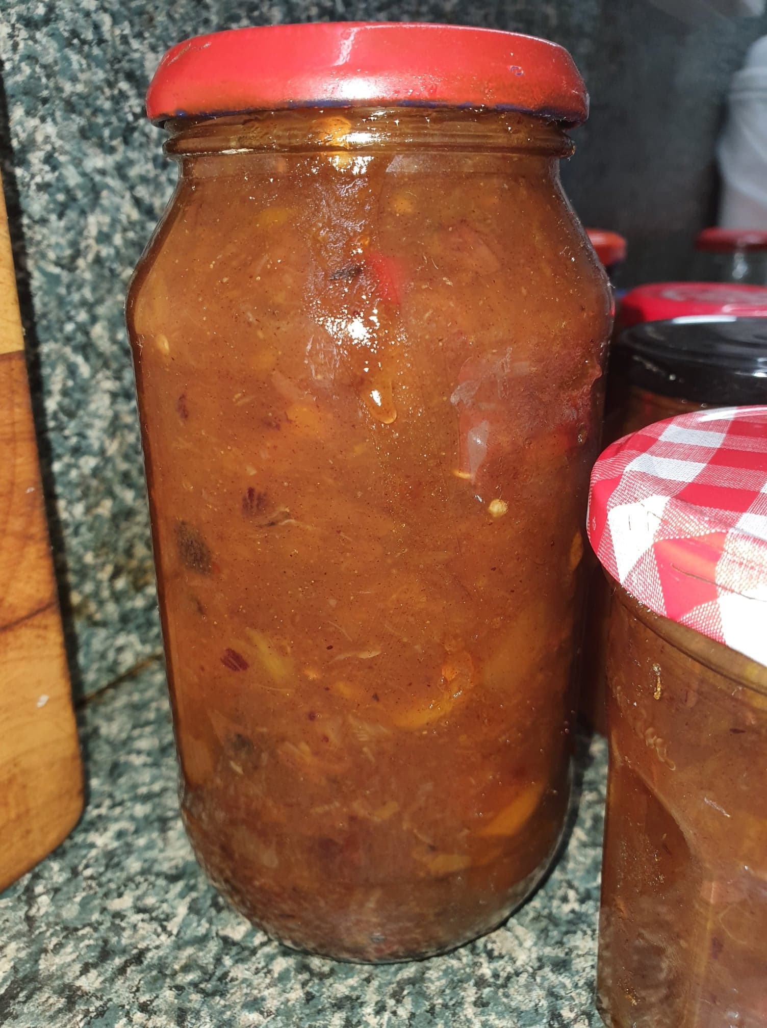 Finished Chutney in Jar